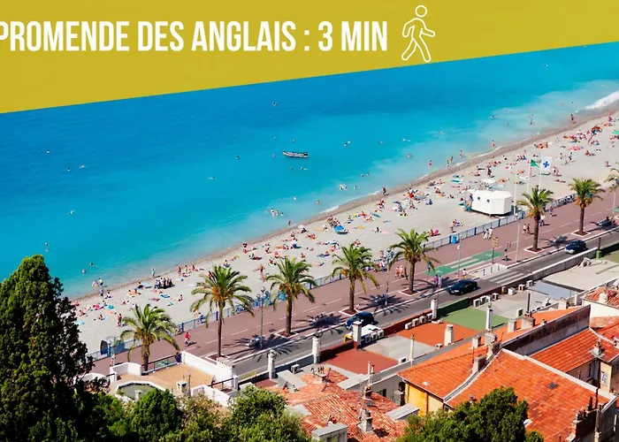 Hébergement de vacances Maison - 300m - Parking Nice